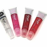 Nicka K Lip Gel (Clear, Strawberry, Cherry, Bubble Gum) 4 pcs