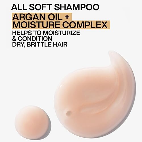 Redken Shampoo, For Dry Hair, Argan Oil, Intense Softness and Shine, All Soft