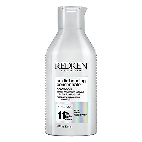 REDKEN Acidic Bonding Concentrate Conditioner, Strengthens Bonds, Intensely Conditions & Protects, For Dry, Damaged & Coloured Hair, 300ml