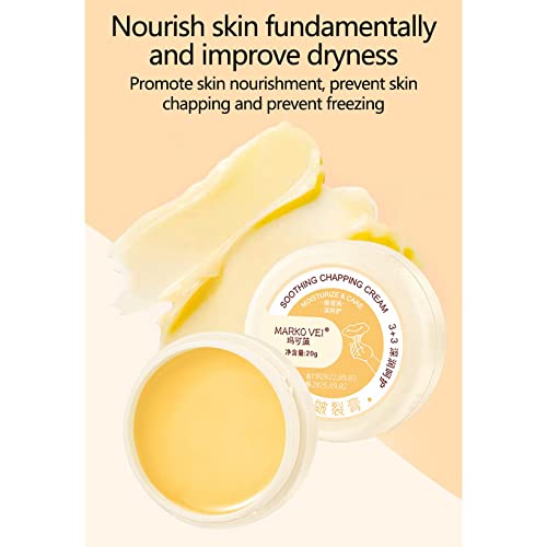 Cracking Cream Chapping Cream, Natural Winter Anti-Cracking Frost, Cracked Skin Repair Foot Cream Anti-Cracking Frost Feet Moisturizing, Cracked