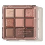 Eyeshadow Palette, Nude Brown Eye Shadow Pallets For Women Matte And Glitter Eyeshadow Make-Up Palettes, Natural Waterproof Long Lasting Highly P