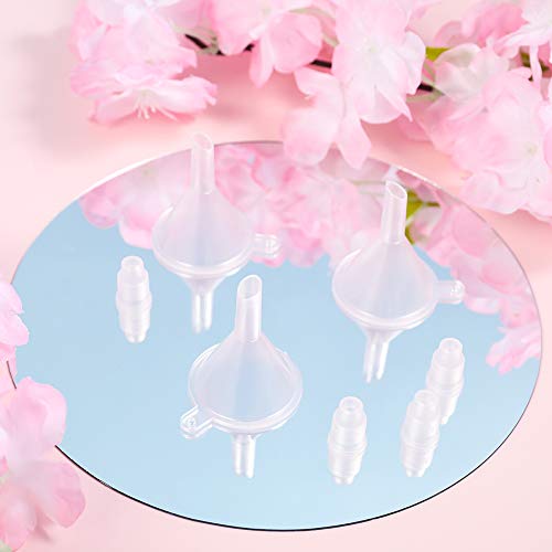 QINREN 6pcs Empty Mascara Tube, 10ml Empty Mascara Tube and Wand Refillable Mascara Tube with Eyelash Wand Eyeline Container Bottle with Rubber I