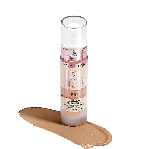 Makeup Revolution, IRL Filter, Longwear, Foundation, F7, 23ml