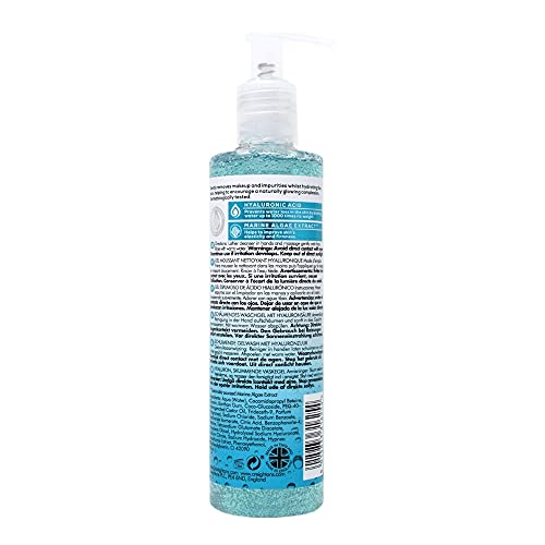 Creightons H2O Boost Hyaluronic Foaming Gel Wash (250ml) - Gently removes makeup & impurities whilst hydrating the skin. Vegan Friendly. Cruelty
