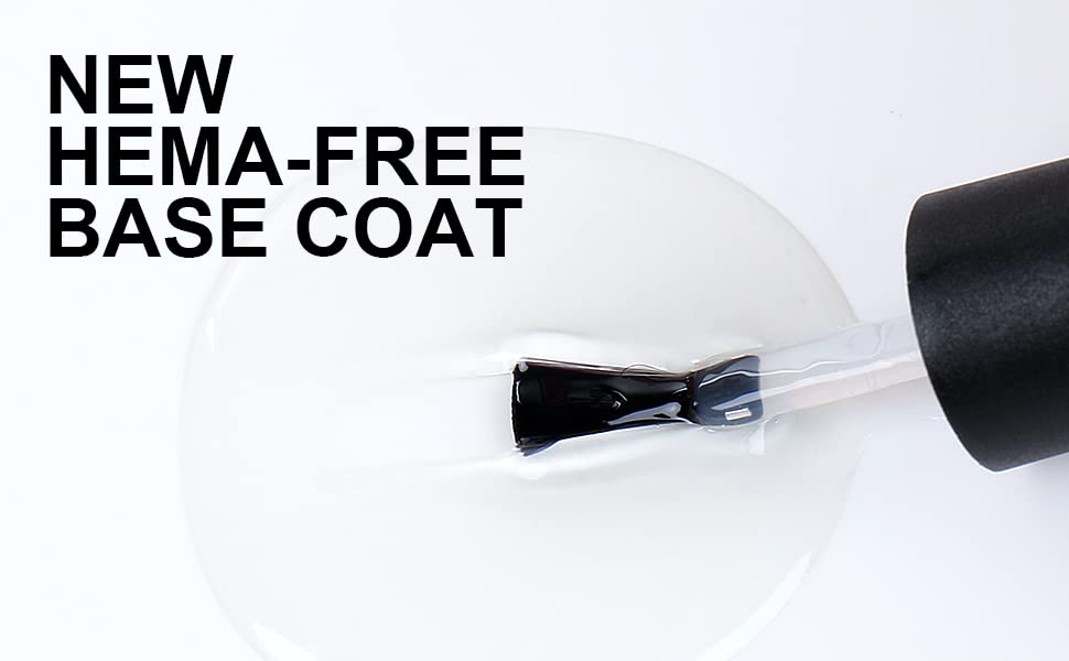 AIMEILI Base Coat Gel Nail Polish Soak Off UV LED Gel Nail Varnish 10ml