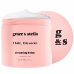 Makeup Melt Cleansing Balm - F-Balm - Vegan - Makeup Cleansing Balm - Makeup Remover Balm (125 ml) By grace and stella
