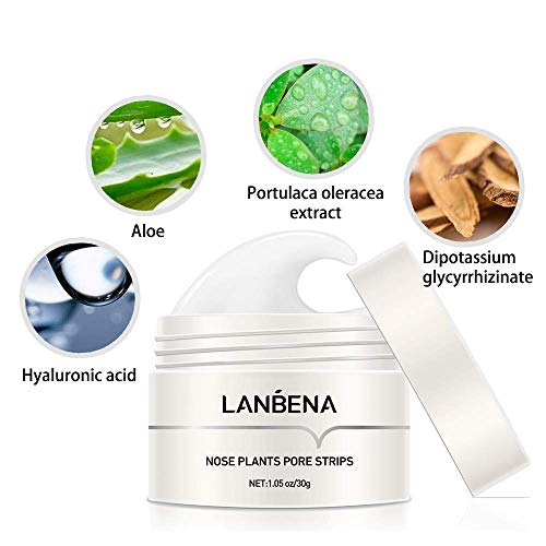 Blackhead Remover Black Mask Charcoal Mask Peel off Mask Facial Pore Cleanser Purifying Face Mask Nose strips 1.05 Ounce