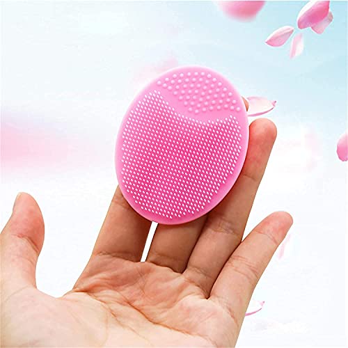 Silicone Facial Cleansing Brush Face Scrub Pads for Exfoliating, Anti-Aging Face Massage, Makeup Removal Brush for Sensitive,Dry, Oily All Skin T