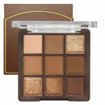 Tongyend Chocolate Eyeshadow Palettes, 9 Colour EyeShadow Palette Matte & Glitter Eyeshadow, Multipurpose Make-up Palettes, Long Lasting Brown Ey