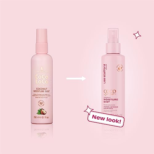 Lee Stafford Coco Lotion Hair Moisture Mist Agave Shine Hydrate Detangle Frizz Control with Coconut Oil