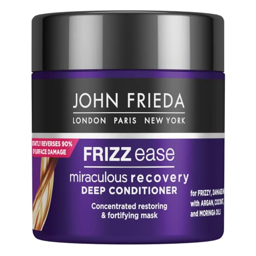 John Frieda Frizz Ease Miraculous Recovery Intensive Deep Conditoner Hair Mask 250ml, White