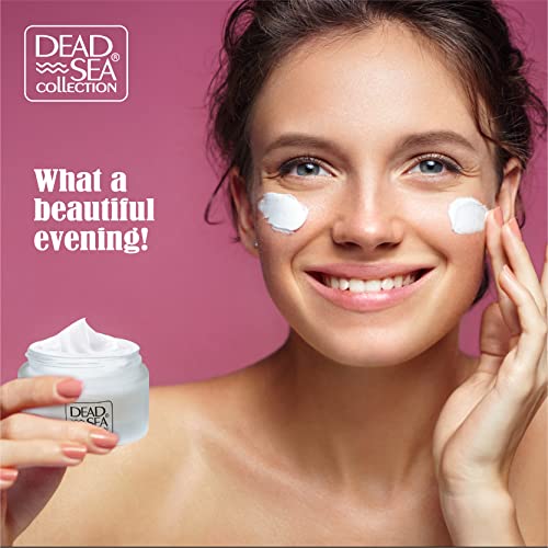 Dead Sea Collection Anti-Wrinkle Night Cream for Face with Collagen - Anti Aging - Skin Care with Sea Minerals - Nourishing, Moisturizer, Hydrati