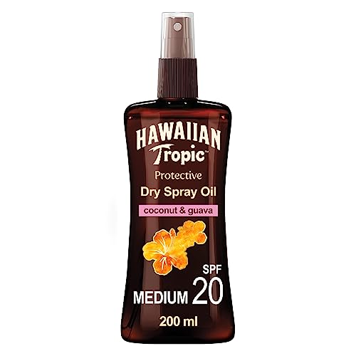 HAWAIIAN TROPIC - Protective Dry Oil Spray SPF 20 | 200ml