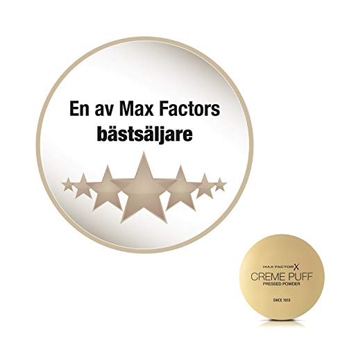 Max Factor Cream Puff Pressed Compact Powder, 21 g, 81 Truly Fair