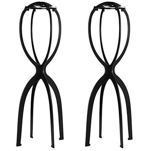 Dreamlover Wig Stand, Wig Head for Short Wigs, 2 Pack
