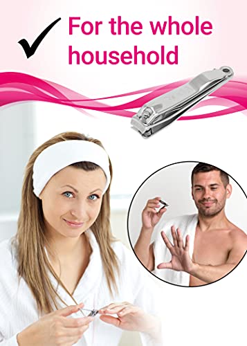 Nail Clippers - Toenail Clippers - Nail Cutter - Nail Clippers for Women - Toe Nail Clippers - Nail Clipper - Toe Nail Clipper Heavy Duty Stainle