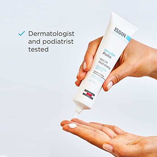ISDIN Ureadin Podos Moisturizing Oil Gel 75Ml | For Dry, Fissurized Feet