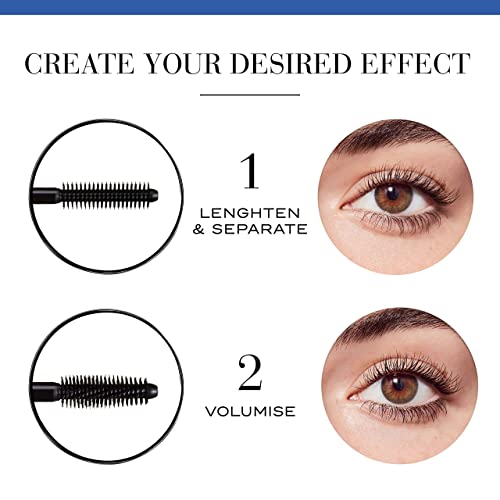 Bourjois Twist Up The Volume Mascara With Transformable 2-In-1 Brush - 8ml |52 Ultra Black