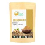 Herbs Botanica Chandan (Sandalwood) Powder Organic 100gm / 3.52 oz For Skin, Face Pack, Face Mask, Worship Tilak, Auspicious Occasions 100% Natur