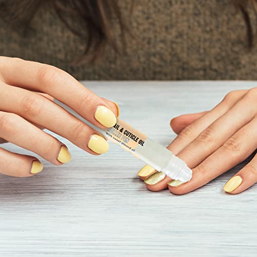 Mylee Nail & Cuticle Oil Rollerball Pen 10ml – Deeply Hydrating & Moisturising, Nourish & Condition, Non-Greasy Formula, Leaves No Sticky Residue