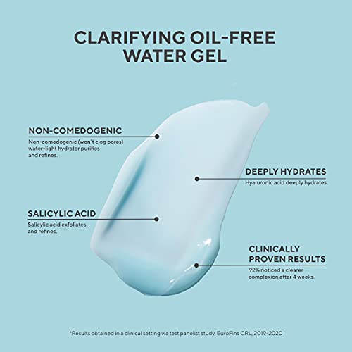 Murad Clarifying Water Gel Hydrating Face Moisturiser with Non-Greasy Finish 47ml