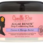 Camille Rose Algae Renew Deep Conditioner 240ml - Vitamin Formula. Blue Green Algae & Mango Butter. Detangles, Nourishes and Strengthens.
