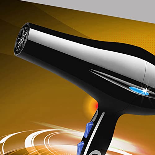 Professional Hair Dryer Travel Hair Dryer, Hair Dryer with Attachments, Powerful Ionic Hairdryer with 2 Speed 3 Heat Setting and Cool Button for