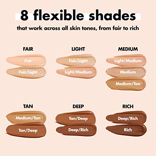 e.l.f. Halo Glow Liquid Filter, Illuminating Liquid Glow Booster For A Radiant Complexion, Infused With Hyaluronic Acid, 2 Fair- Light