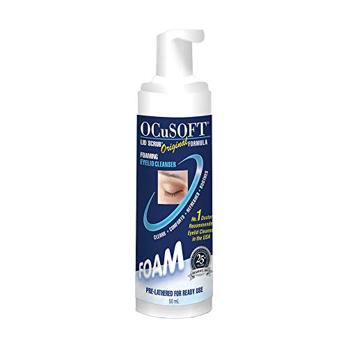 Ocusoft Original 50ml Eye Spray Lid Cleanser - 121 Pumps per bottle - Lasts up to 2 months.