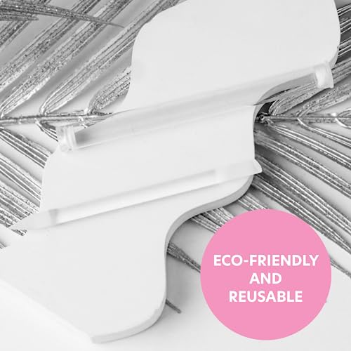 Glass Cuticle Pusher by Bona Fide Beauty - Dual Ended Manicure Stick with Case - 1Pc Premium Czech Glass Manicure Tools