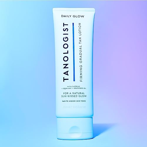 Tanologist Firming Daily Glow Gradual Self-Tanning Lotion, Medium - Dark, 250ml
