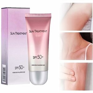 1/2/3pcs Sunscreen Cream Uv Isolation Spf50+,Sunscreen Cream Spf 50,Sunscreen Cream Protector Facial Sun Block,Refreshing And Moisturizing (1 PCS