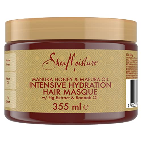 SheaMoisture Manuka Honey & Mafura Oil Intensive Hydration Hair Mask sulphate and silicone free hair mask for dry hair for dry, damaged hair cont
