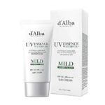 d'Alba Waterfull Mild Sun Cream 50ml Vegan Non-nano Mineral Mild Sunscreen For Sensitive Skin