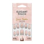 Elegant Touch Luxe Looks Nails Iced Rose’