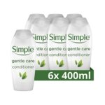 Simple Gentle Care Conditioner Pack of 6 400ml