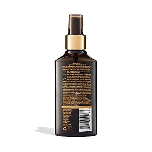 Bondi Sands Liquid Gold Self-Tanning Dry Oil | Ultra Nourishing No Wash Off Formula Gives Skin a Long-Lasting Golden Tan, Enriched with Argan Oil