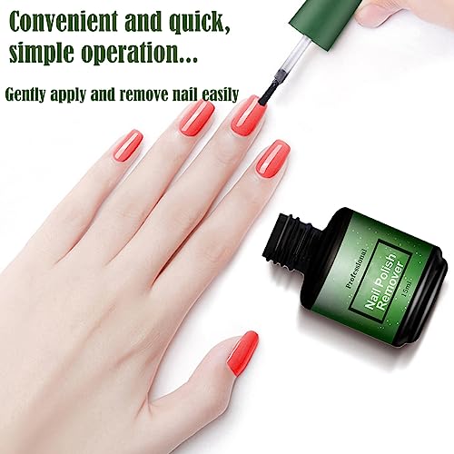 Gel Nail Polish Remover Effective Gel Polish Remover, Easily Quickly Soak off Gel Polish in 2-5 Minutes, No Need for Foil, Soaking or Wrapping, D