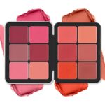 12 Colors Blush Palette,Highlighter Blush Powder Makeup,Long-Wearing,Smudge Proof,Natural-Looking,Blendable Cruelty-Free Matte Finish,Contour and