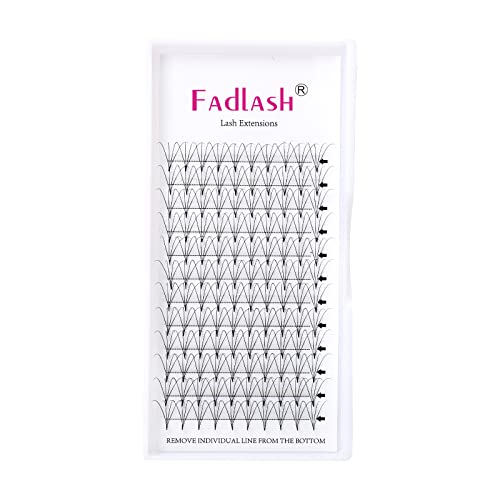 Russian Lashes 14D 0.07 Thickness D Curl 8-14mm Mix Tray Russian Lashes Premade Russian Volume Lashes Pre Made Fan Lashes Volume Lashes Pre Made