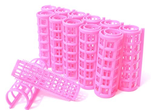 Medium Size Hair Rollers Curlers Self Grip Holding Rollers Hairdressing Curlers Hair Design Sticky Cling Style For DIY Or Hair Salon By Kamay's (