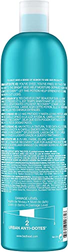 Bed Head by TIGI | Recovery Shampoo and Conditioner Set | Professional Moisturising Hair Repair Treatment | Ideal For Dry And Damaged Hair | 2x75