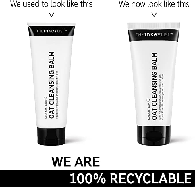 The INKEY List Oat Cleansing Balm for Removing Makeup and Cleansing Sensitive Skin 150 ml
