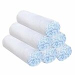 6Pack Muslin Cloths Soft Muslin Towels Reusable Facial Cleansing Cloths Remover Face Muslin Pack for Facial Cleaning and Makeup Removal