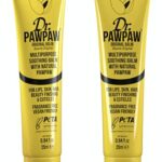 Dr. PAWPAW Original Balm 25ml x2 Multipack - Multi-Purpose Balm, PawPaw Lip Balm, Lip Balm, Skin Primer, Smooth Skin, Cracked Lips, Paw Paw, Vega