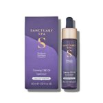Sanctuary Spa CBD Oil, Calming Multipurpose Oil For Pulse Points, Bath and Shower, Vegan and Cruelty Free, 45 ml