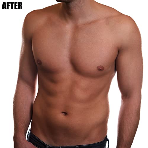 MANTAN - Self Tan for Men With Tanning Mitt | Dark Shade Male Instant Fake Self Tanner Bronzing Mousse For Body Face |