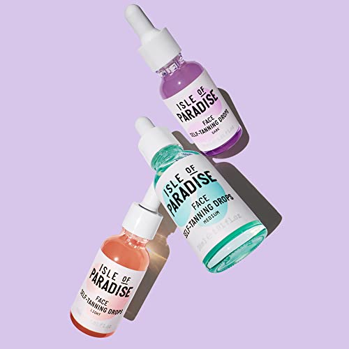 Isle of Paradise Face & Body Self-Tanning Drops 10ml, Medium