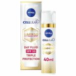 NIVEA Cellular Luminous 630 Anti Dark-Spot Day Moisturiser SPF 50 (40ml), Hydrating Fluid Protects From Dark-Spot Darkening and Photoageing for S