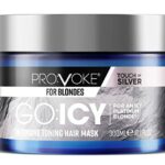 PRO:VOKE Go Icy Intensive Toning Hair Mask 300 ml *NEW* Intensely Brightens Blonde, White and Grey Hair for An Extra Bright Icy Platinum Effect